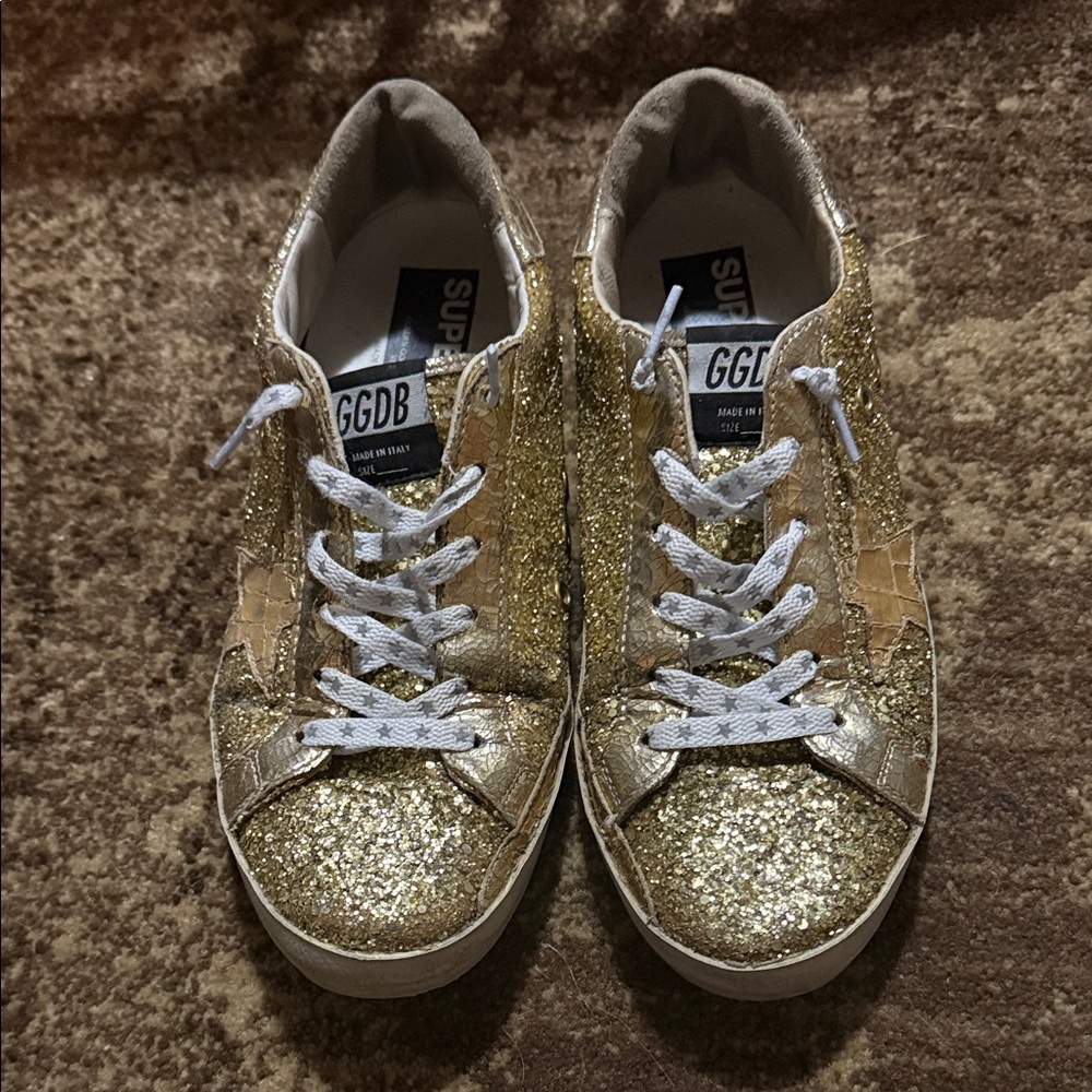 Golden Goose Glitter Sneakers - GGDB